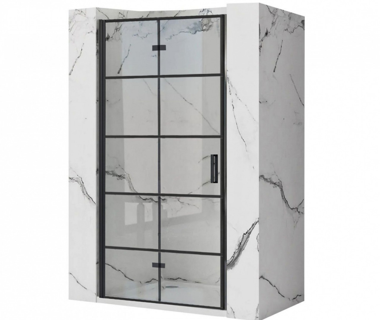 Ușă pentru dus molier sticla securizata pliabilă - 90x190 cm