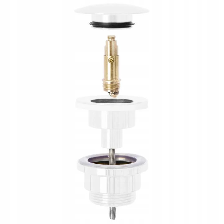 Poze Ventil lavoar universal click-clack alb