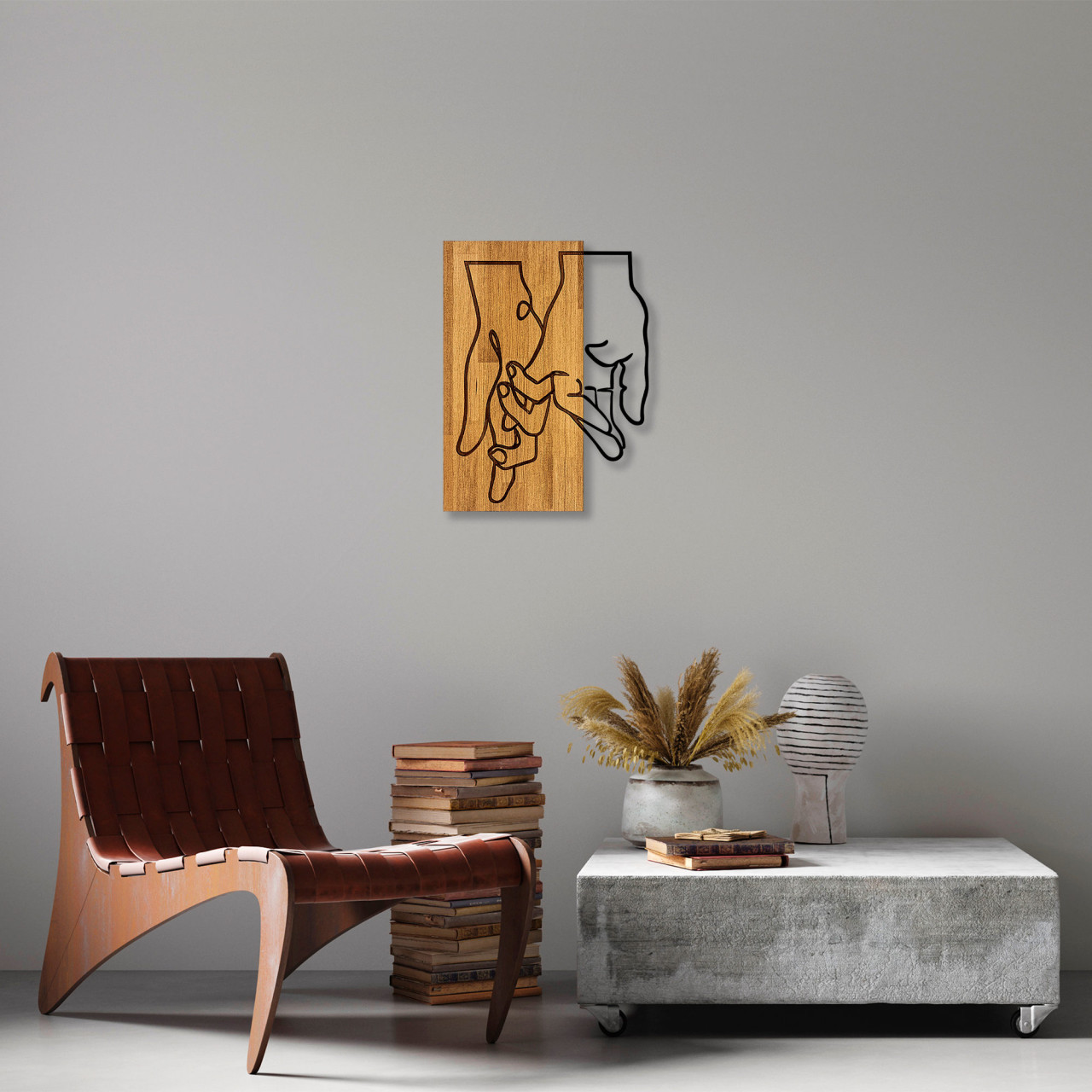 Poze Accesoriu decorativ de perete din lemn MA-279