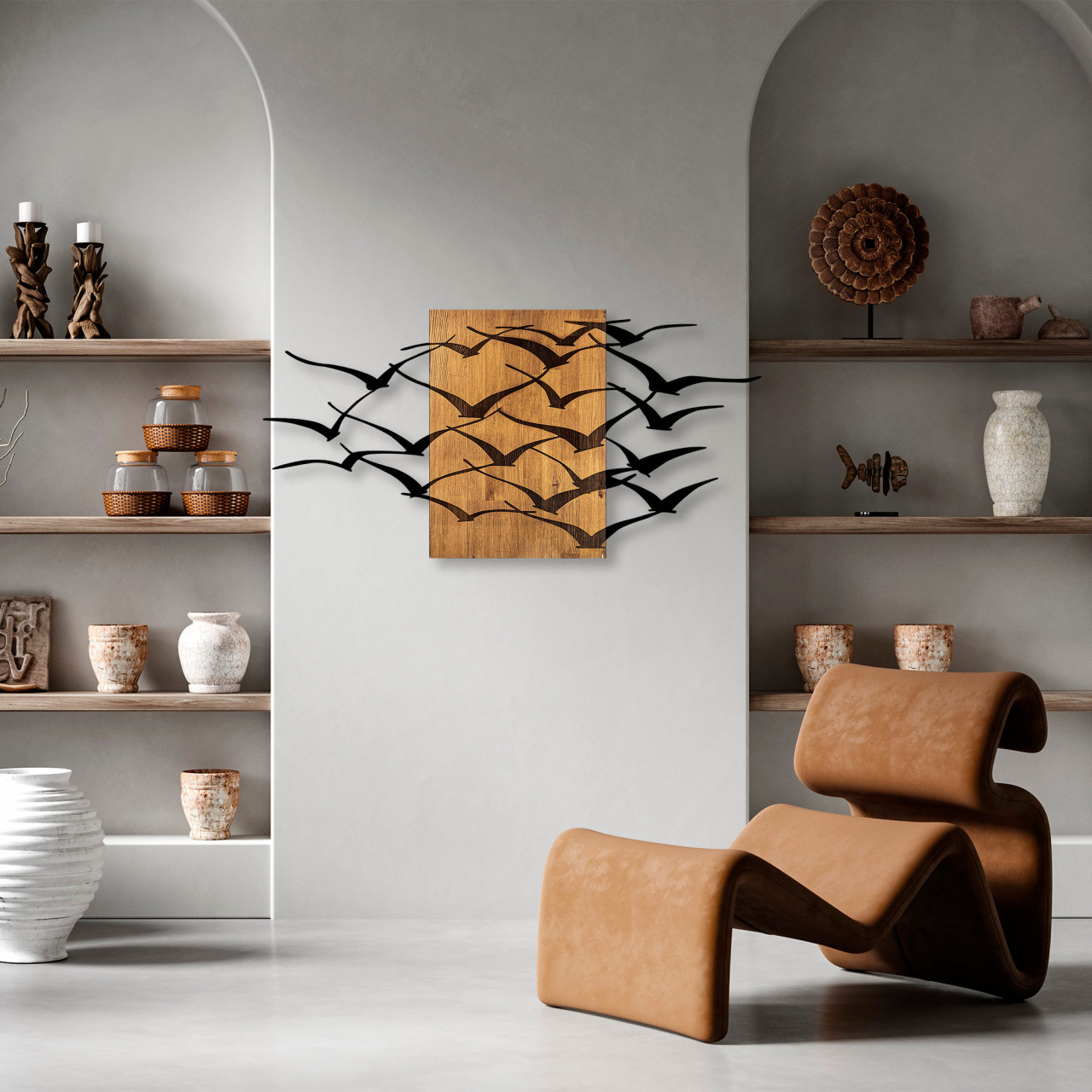 Poze Accesoriu decorativ de perete din lemn MA-313