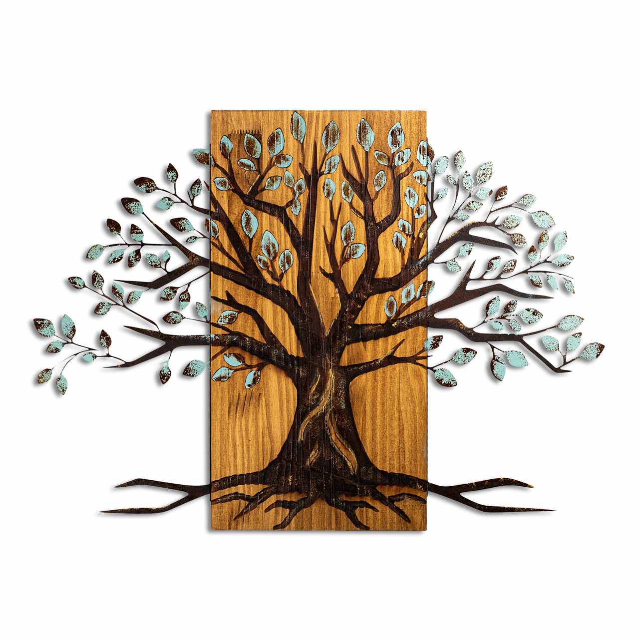 Poze Accesoriu decorativ de perete din lemn Willow - 382-A