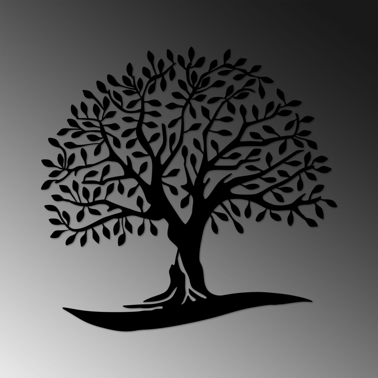Poze Accesoriu decorativ de perete metalic Monumental Tree 21