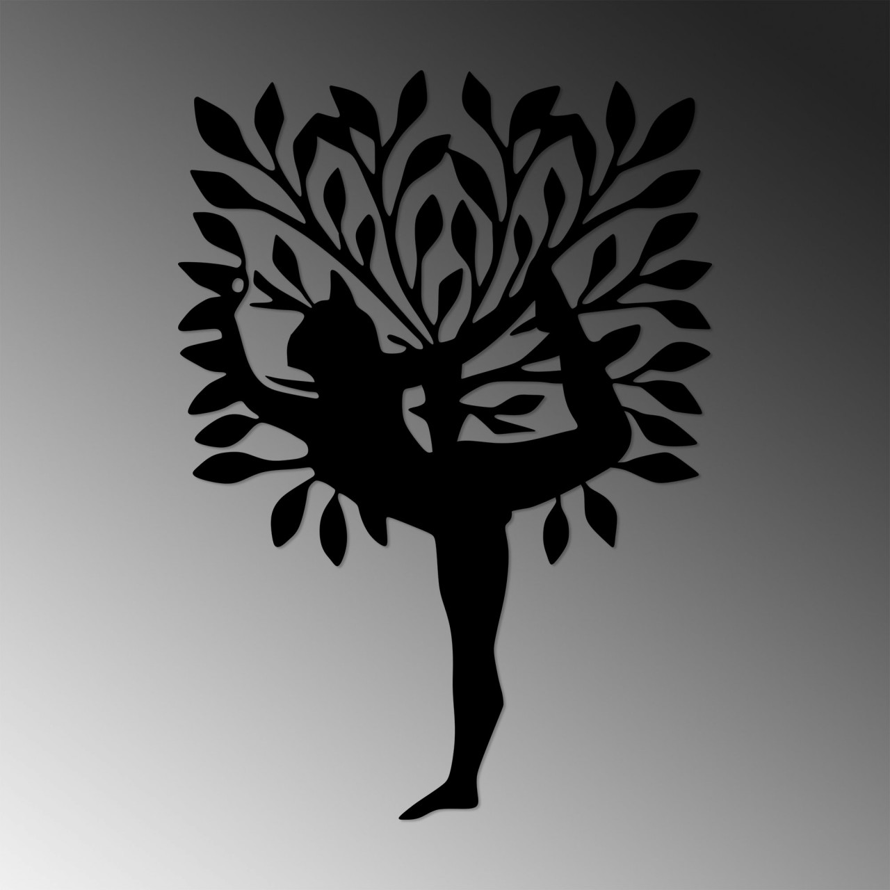 Poze Accesoriu decorativ de perete metalic Yoga 2