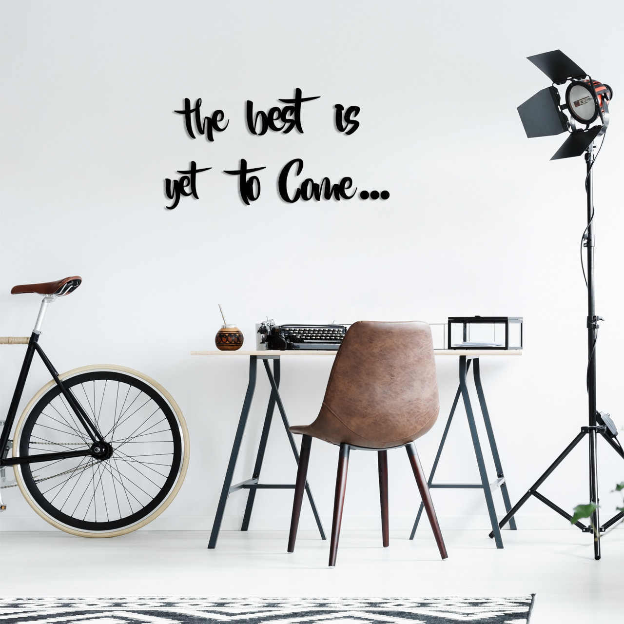 Poze Accesoriu decorativ de perete The Best is Yet To Come