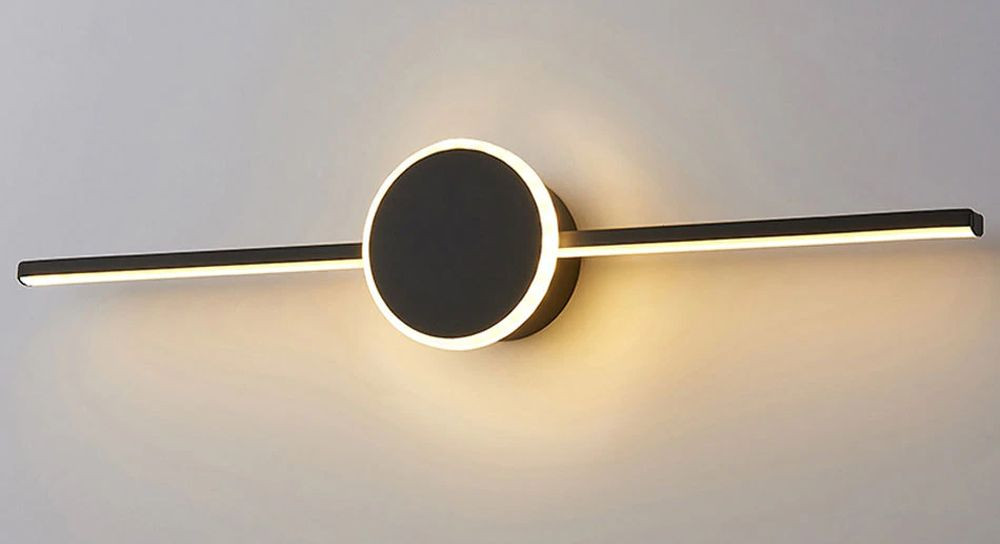 Poze Aplica neagra LED pentru oglinda 40CM APP848-1W