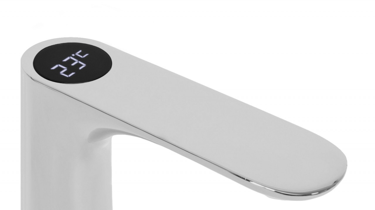 Poze Baterie Mils LCD argintie H15 cm