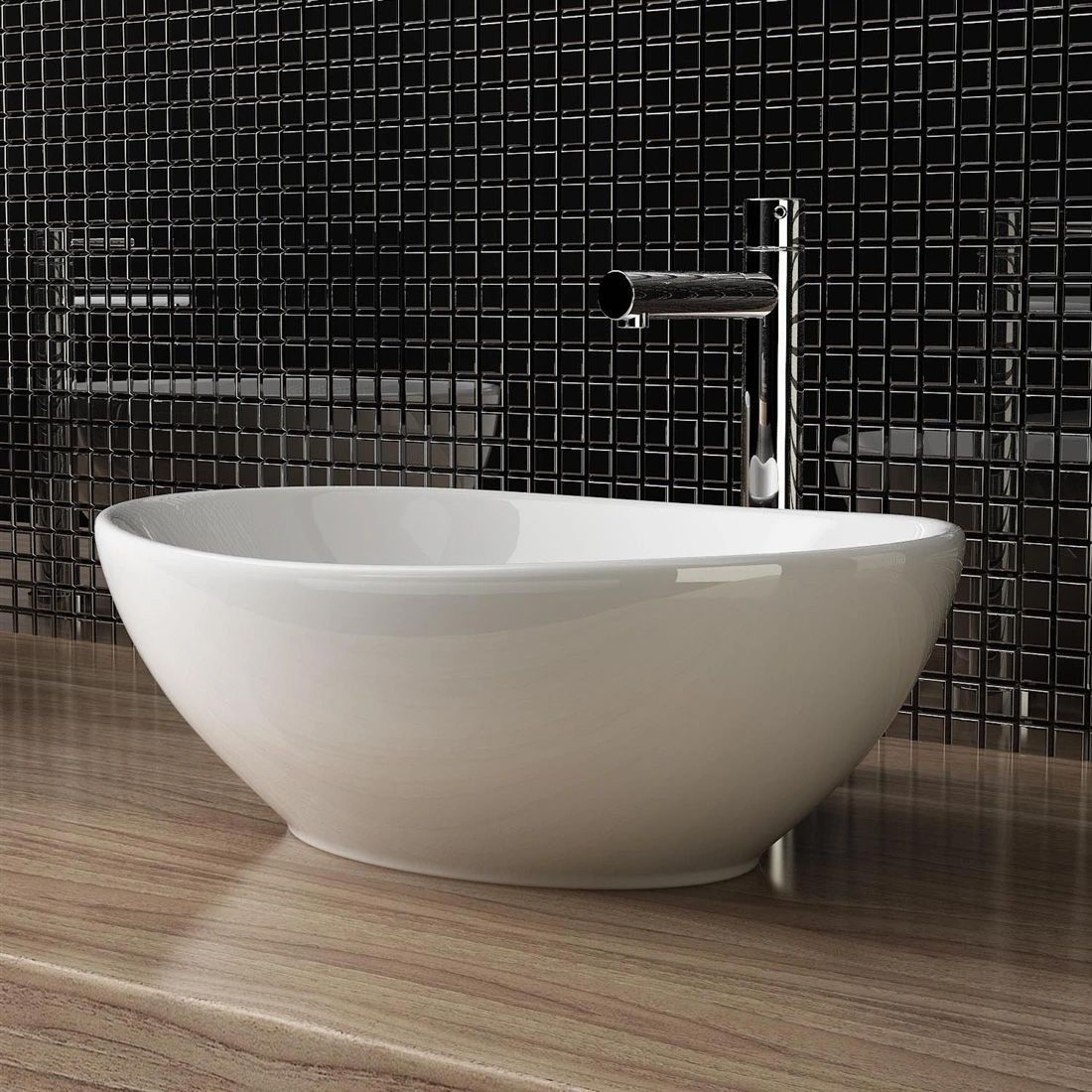 Poze Baterie Tess Chrome înaltă - H 31,5 cm