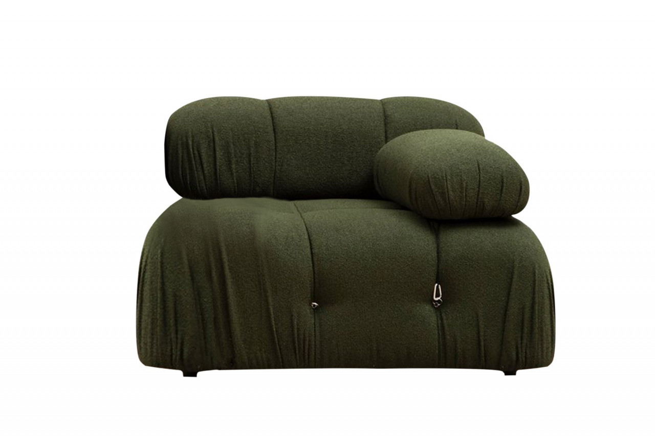 Poze Canapea 1 loc Bubble verde pe dreapta (modul)