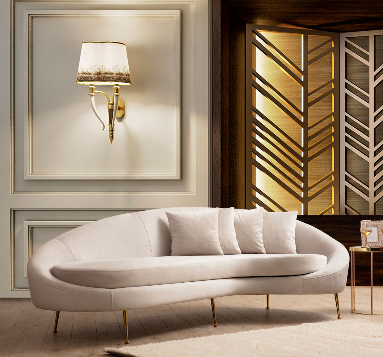 Poze Canapea 3 locuri Eses Right - Beige