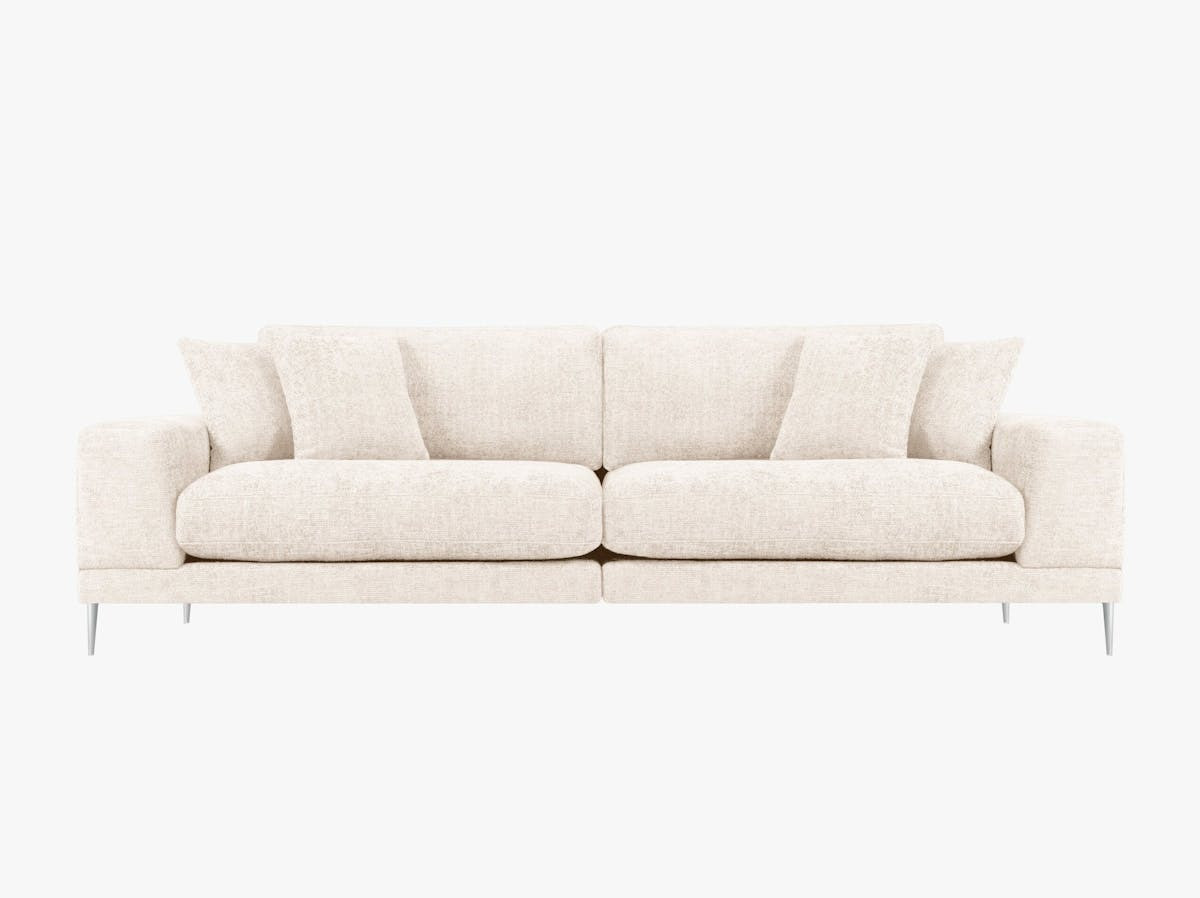 Poze Canapea 4 locuri Jog chenille L286 cm