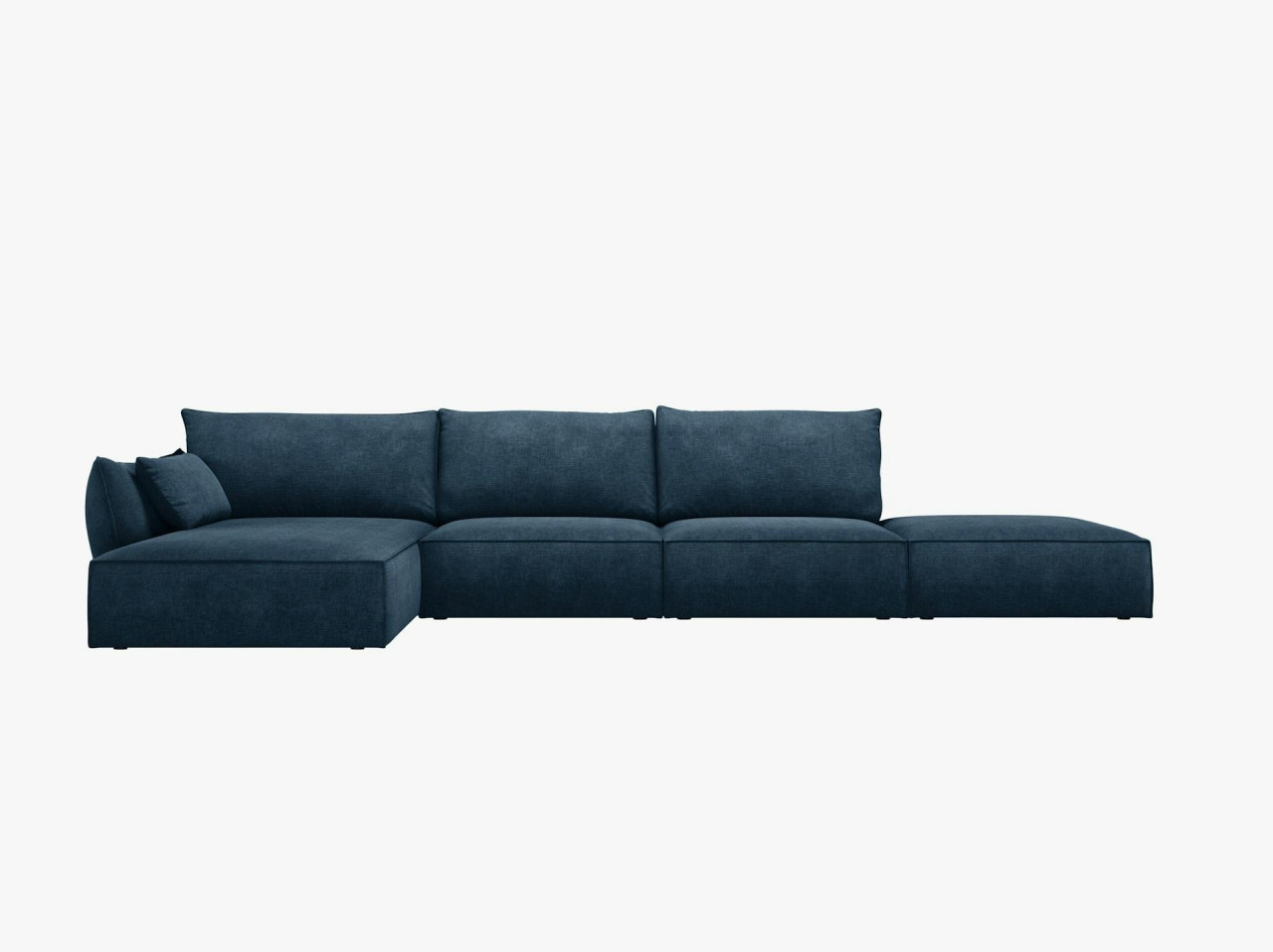 Poze Canapea deschisa 5 locuri Kaelle chenille L364 cm