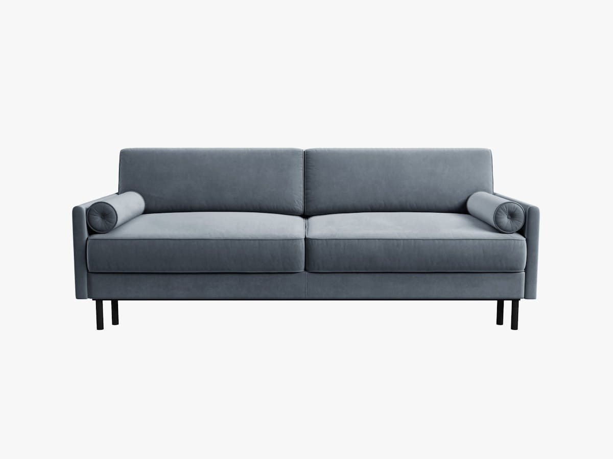 Poze Canapea extensibila 3 locuri Scott catifea L212 cm