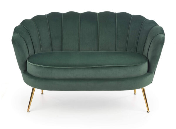 Poze Canapea fixa Amorinito XL velvet verde