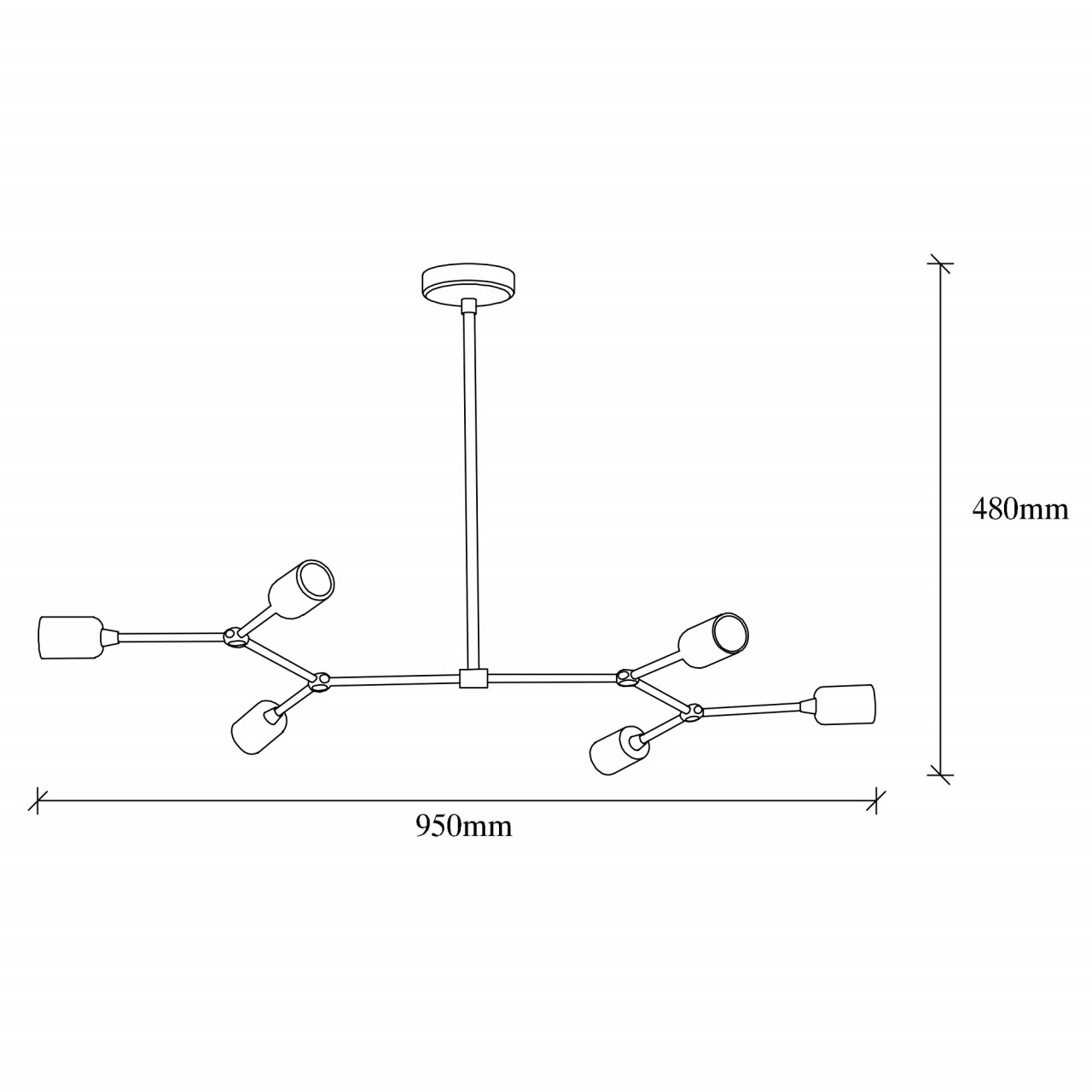 Poze Candelabru Sparrow - 1237