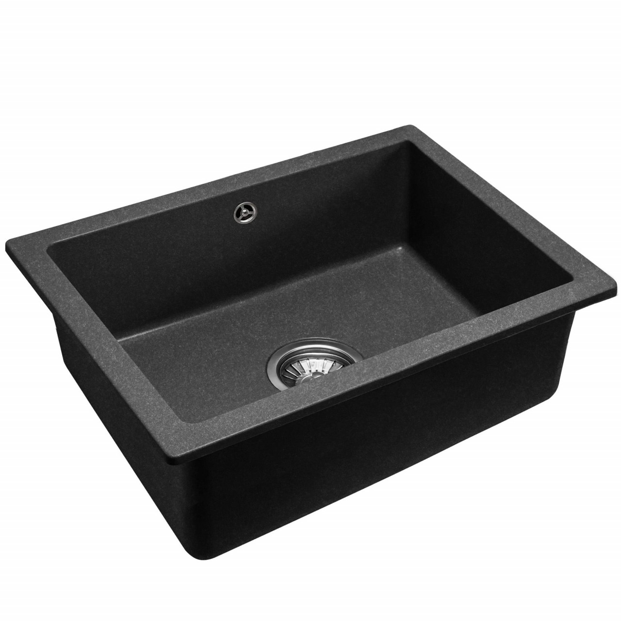 Poze Chiuveta bucatarie Granit Nels black dots