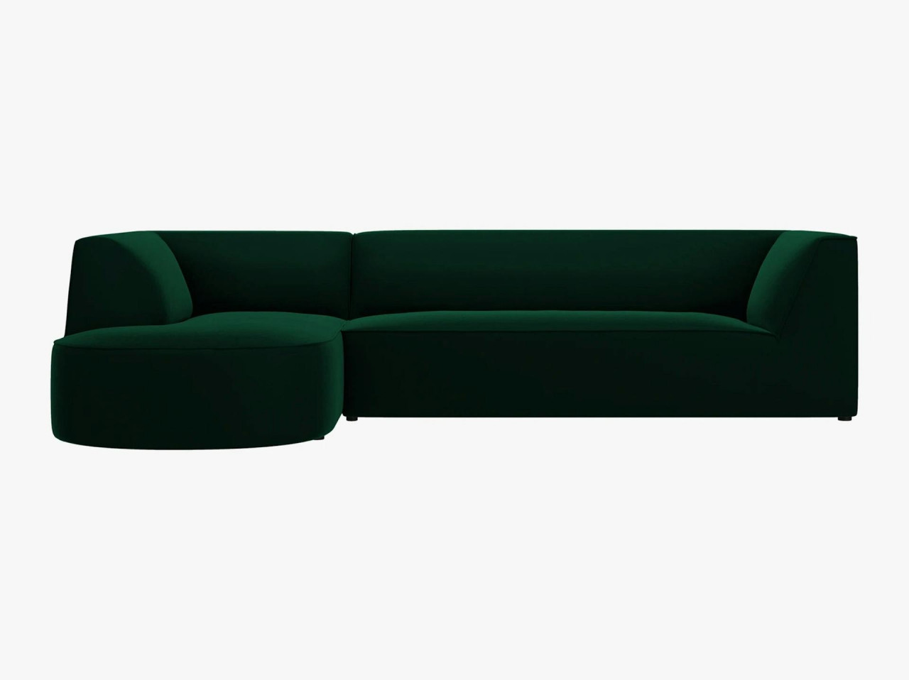 Poze Coltar 4 locuri Ruby catifea L273 cm