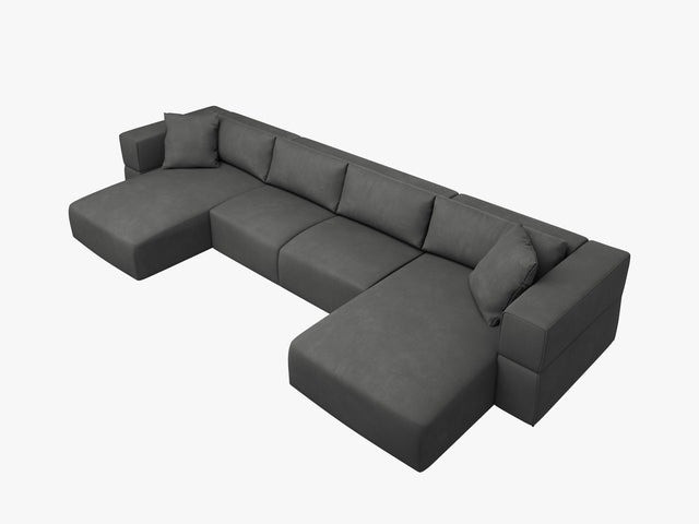 Poze Coltar 5 locuri Tyra stofa L400 cm