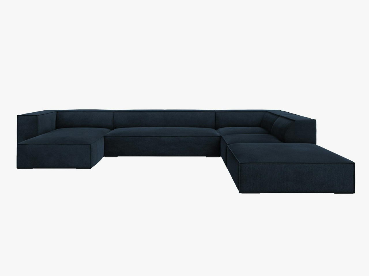 Poze Coltar 6 locuri Agawa stofa L365 cm