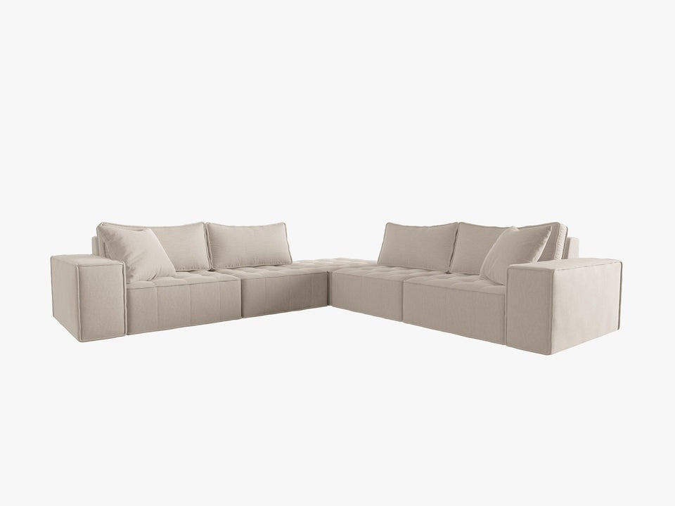 Poze Coltar 7 locuri Mike stofa L276 cm