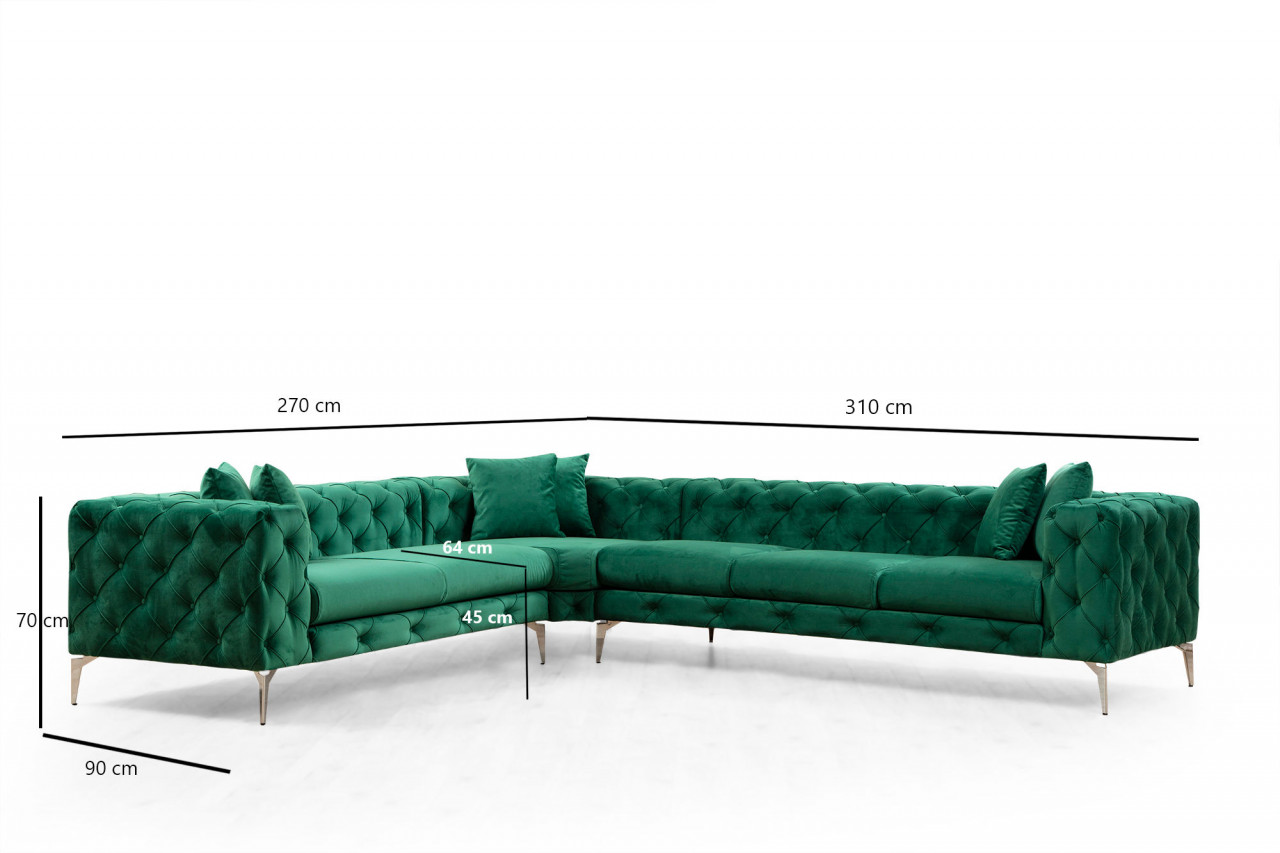 Poze Coltar Como pe dreapta verde