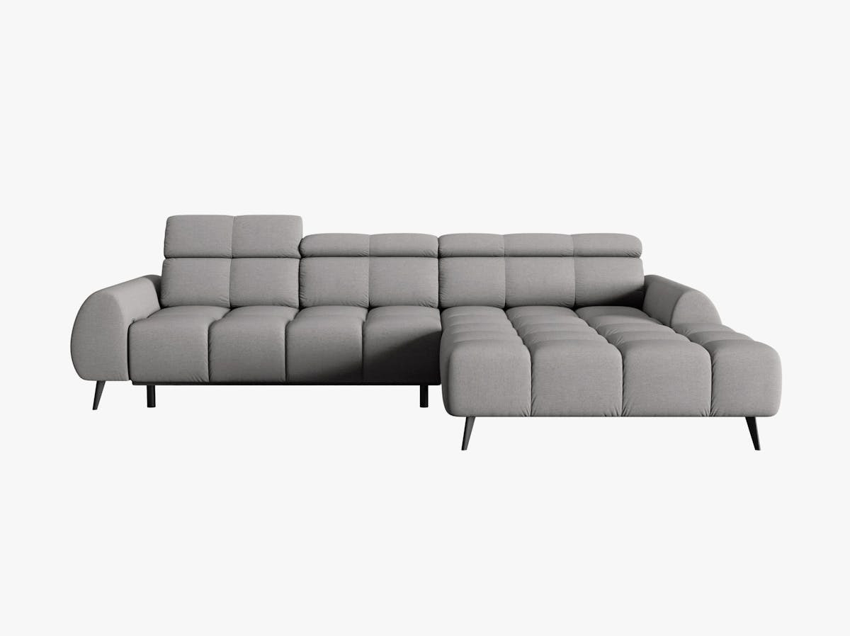 Poze Coltar cu reglaj electric 5 locuri Alyse stofa L295 cm