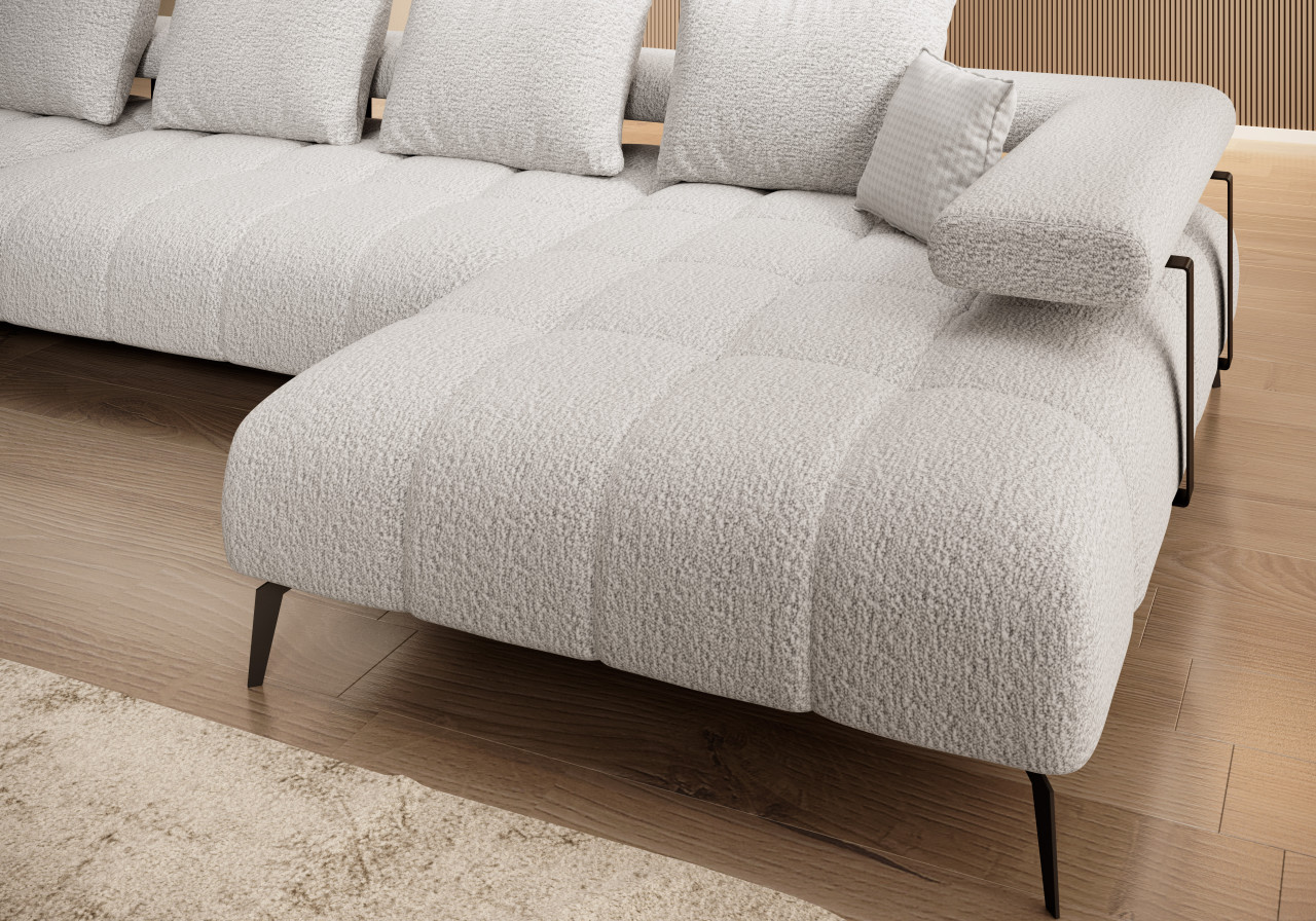 Poze Coltar cu reglaj electric Magnetic XL - L371 x l210 x h86 cm