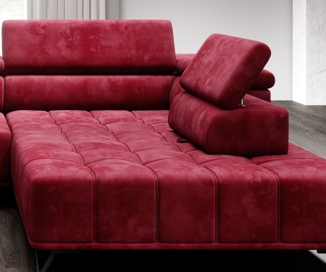 Poze Coltar cu reglaj electric Palladio L L320 cm