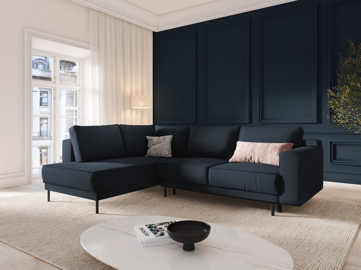 Poze Coltar extensibil 5 locuri Caro catifea L247 cm
