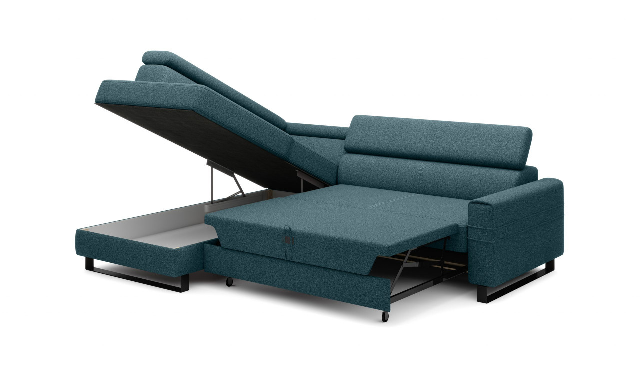 Poze Coltar extensibil Livio - L249 x l184 x h90 cm