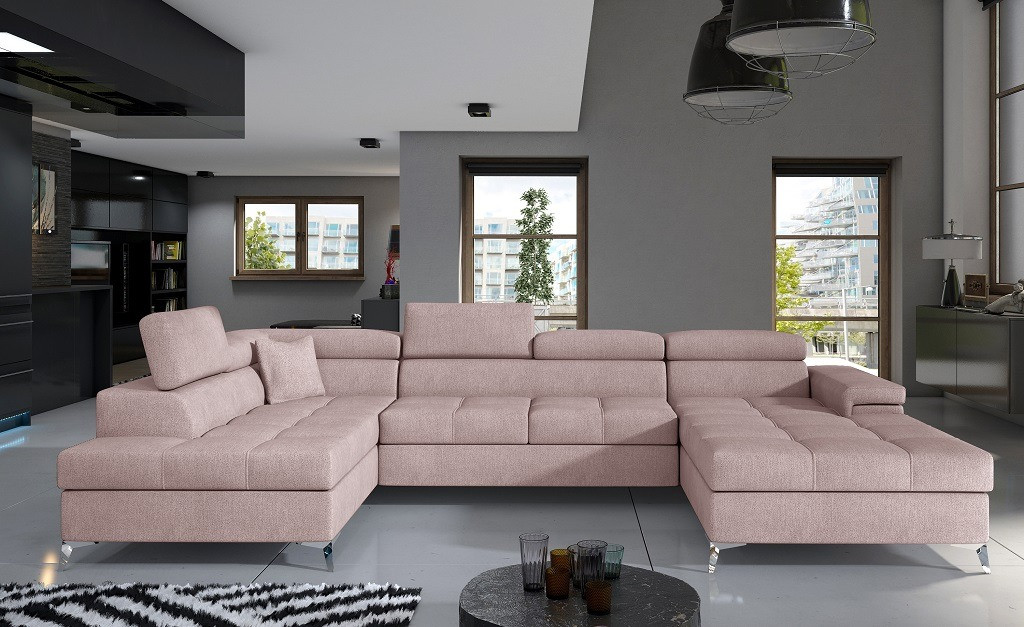 Poze Coltar living extensibil Eduardo – L345 x l202 x h90 cm