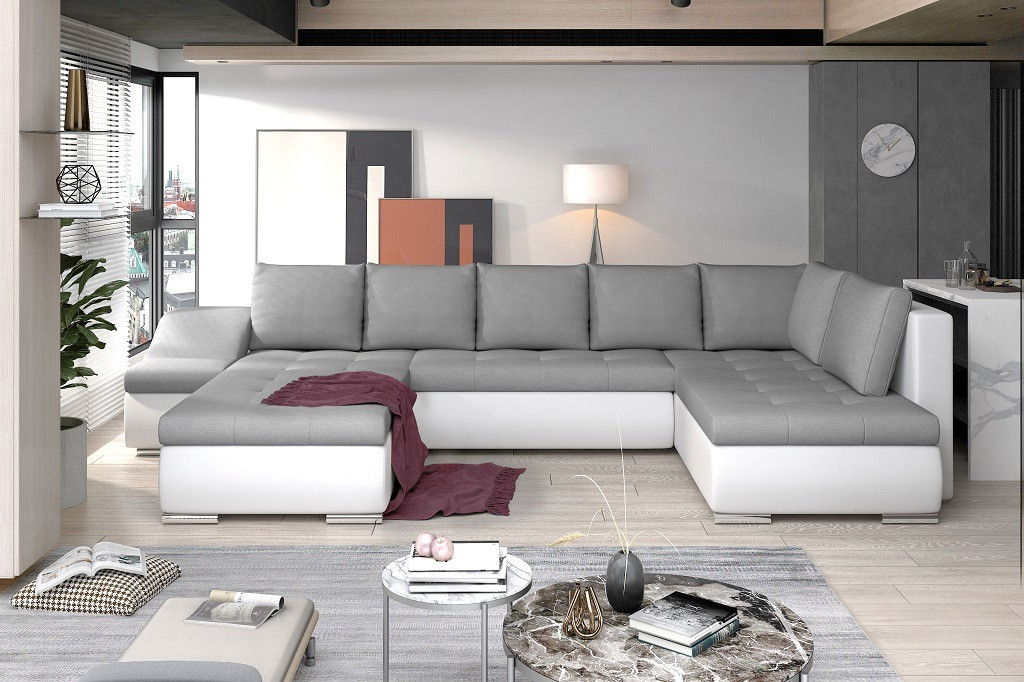Poze Coltar living extensibil Giovanni – L340 x l200 x h88 cm