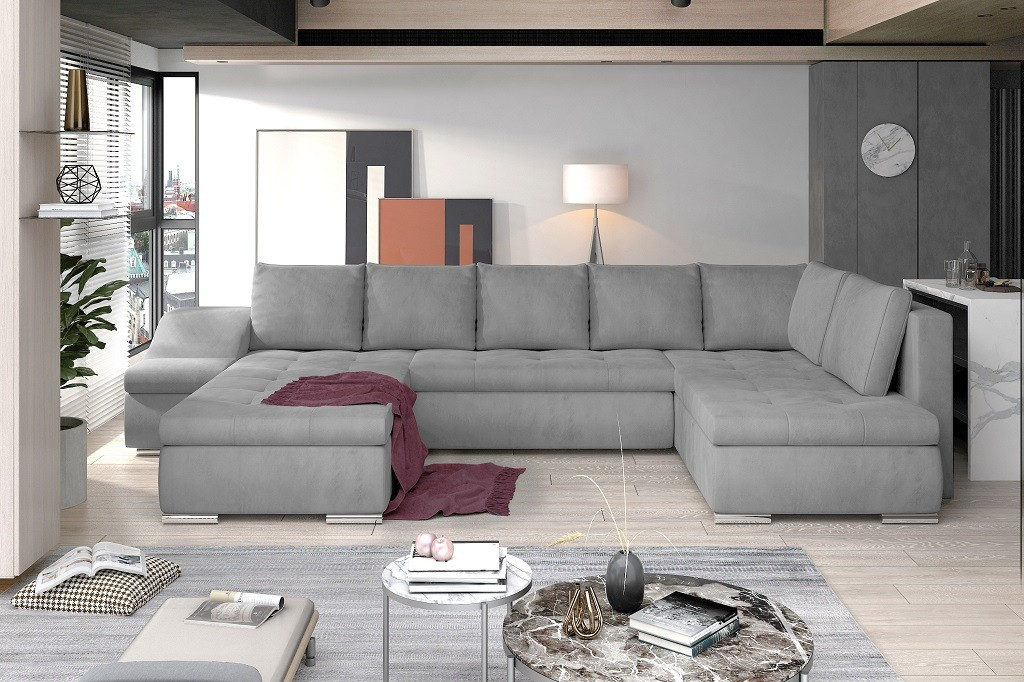 Poze Coltar living extensibil Giovanni – L340 x l200 x h88 cm