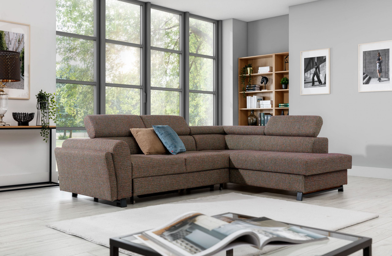 Poze Coltar living extensibil Kairos – L265 x l197 x h95 cm