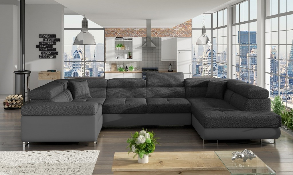 Poze Coltar living extensibil Letto – L340 x l202 x h90 cm