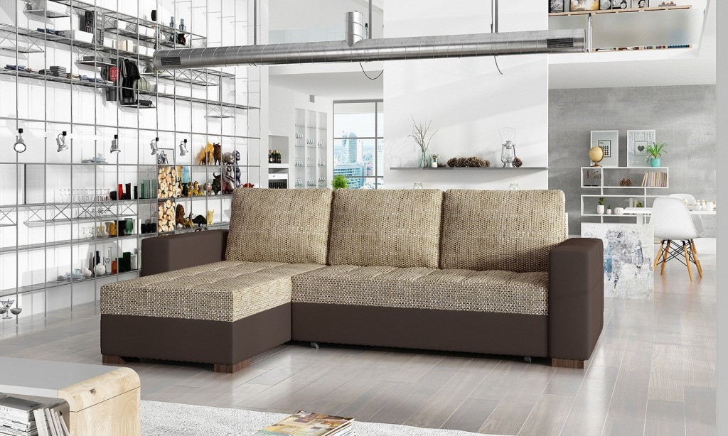 Poze Coltar living extensibil Newark – L237 x l150 x h90 cm
