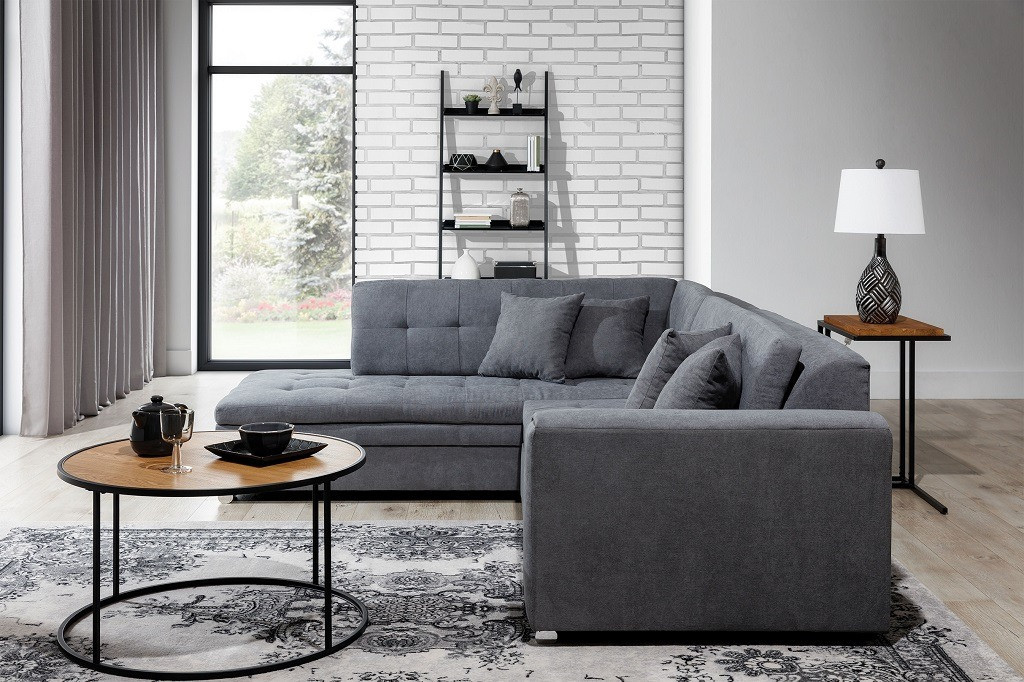 Poze Coltar living extensibil Pieretta – L260 x l205 x h80 cm