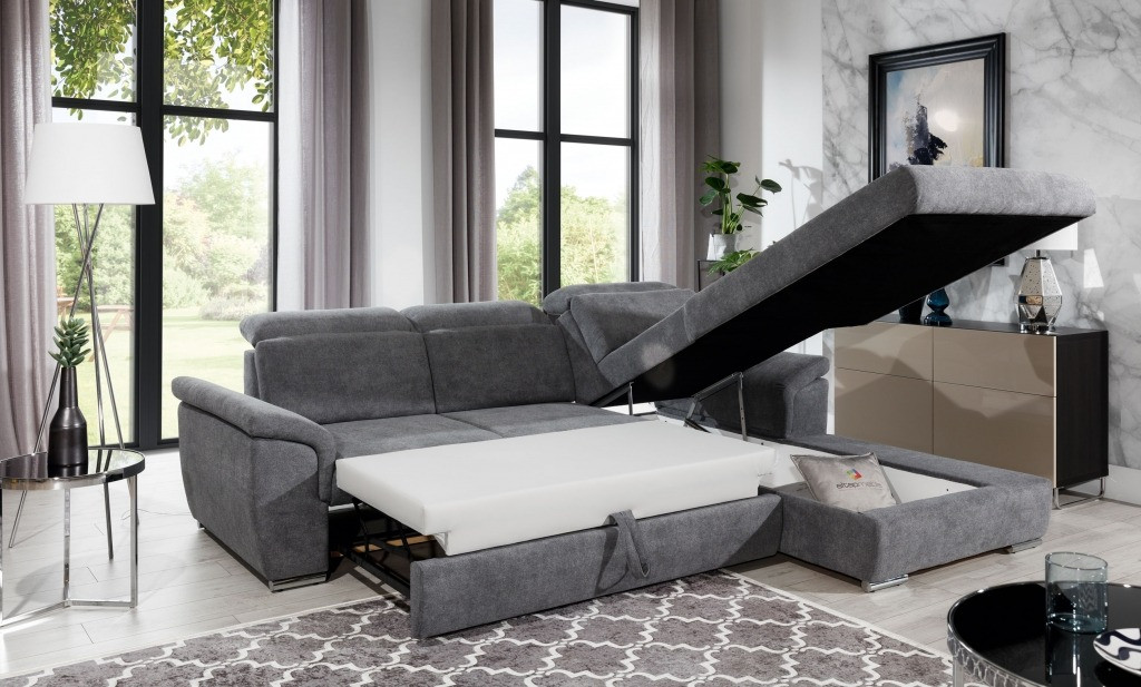 Poze Coltar living extensibil Trevisco – L272 x l216 x h100 cm