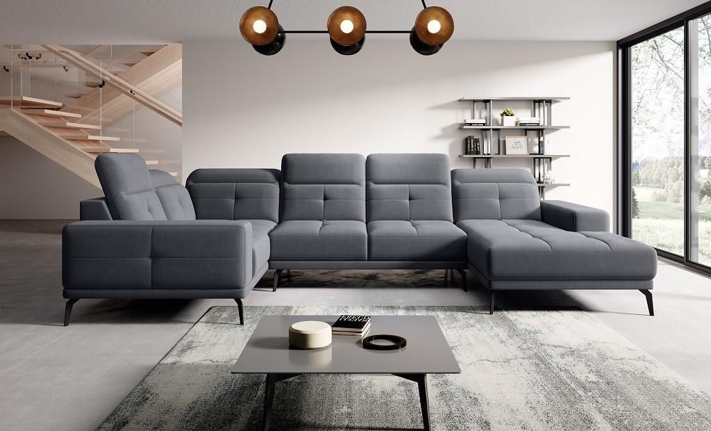 Poze Coltar living fix Neviro – L350 x l201 x h77 cm