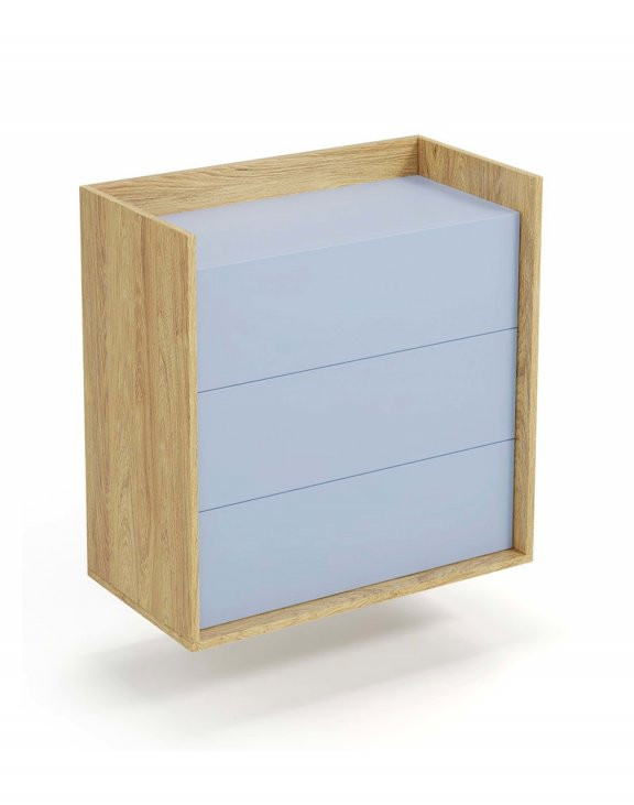 Poze Comoda modulară Mobius S3 natur/albastru - H83