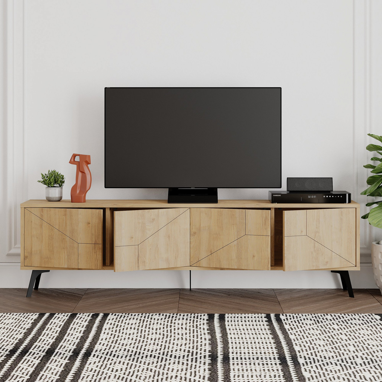 Poze Comoda TV Dune stejar