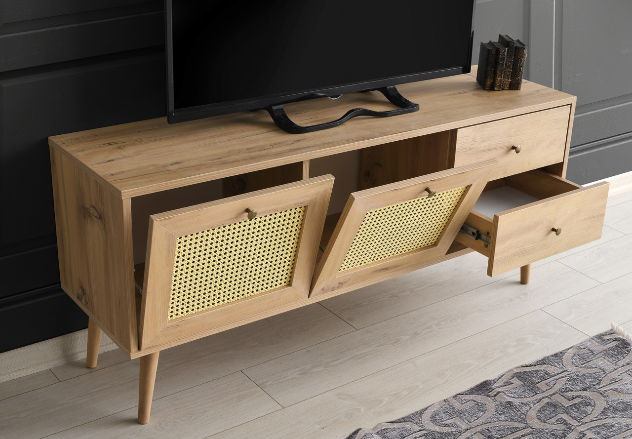 Poze Comoda TV Patara 140 stejar