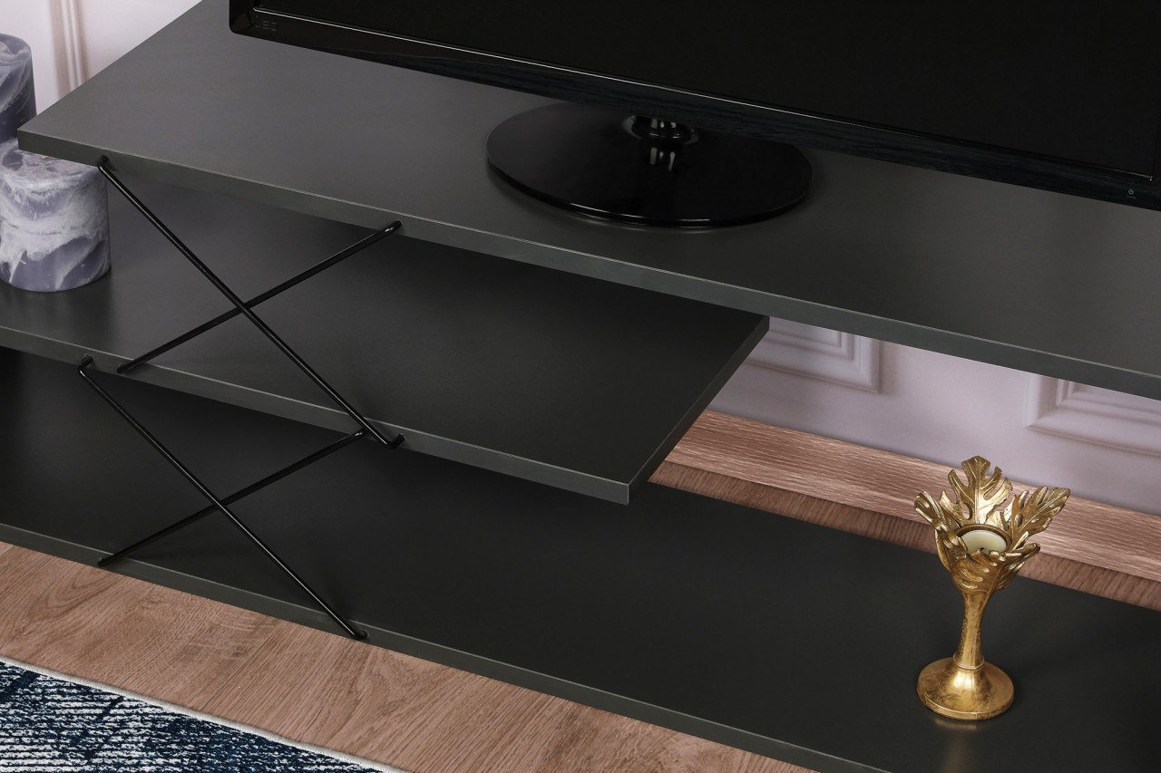 Poze Comoda TV Zigzag antracit