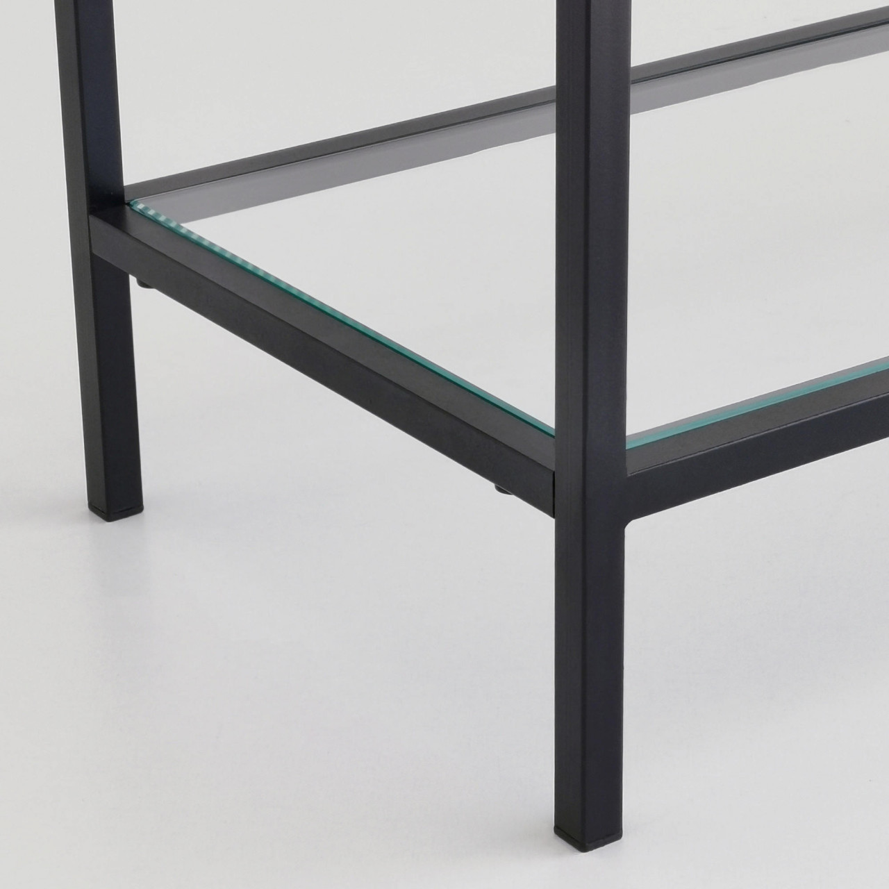 Poze Consola D100 sticla+metal L100 cm - H85 cm