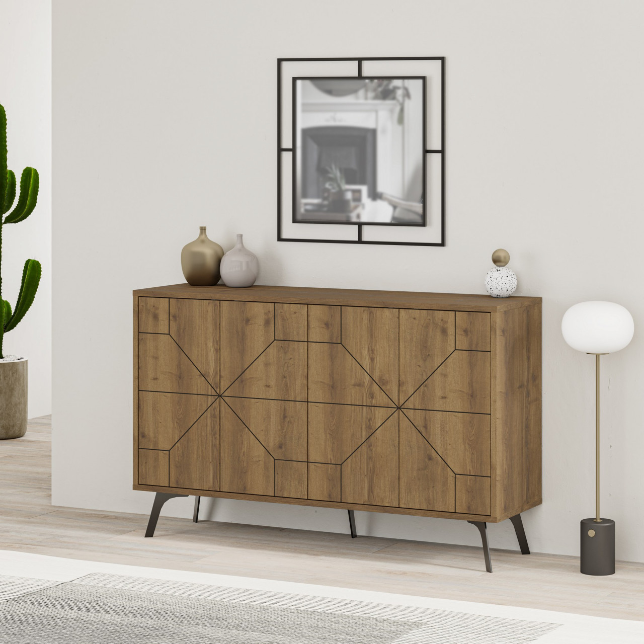 Poze Consola Dune lagina MDF L123 cm - H77,4 cm