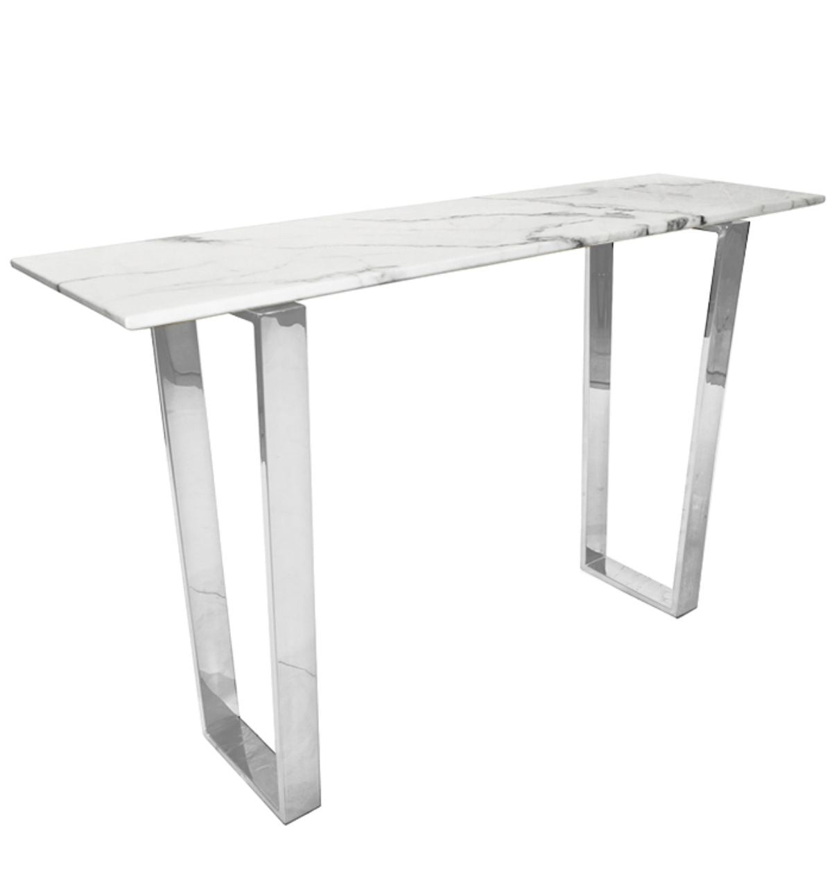 Poze Consola Madera marble silver – H76 cm