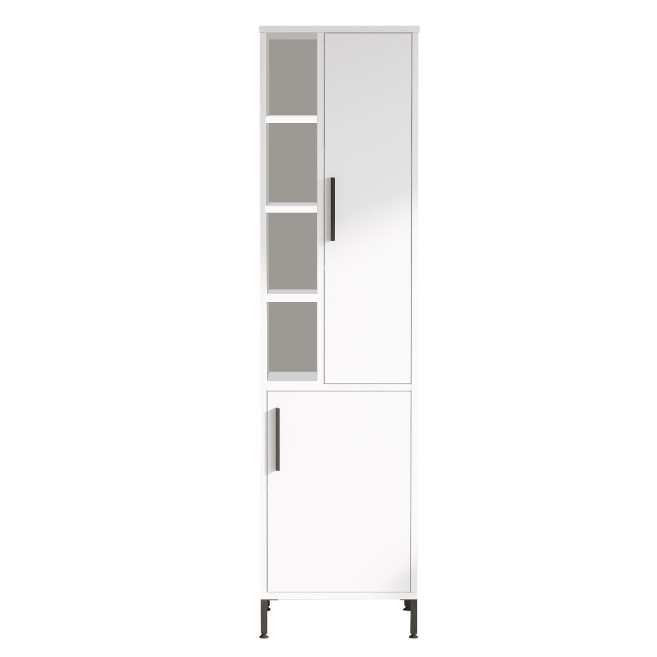 Poze Dulap MDF baie VI2-W alb L45 cm - H173,6 cm