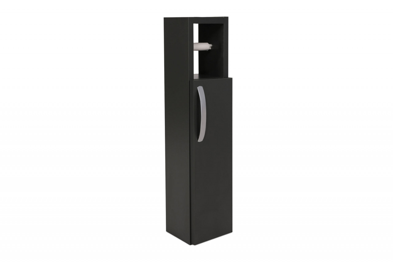 Poze Dulap MDF de baie Star antracit L15 cm - H65 cm