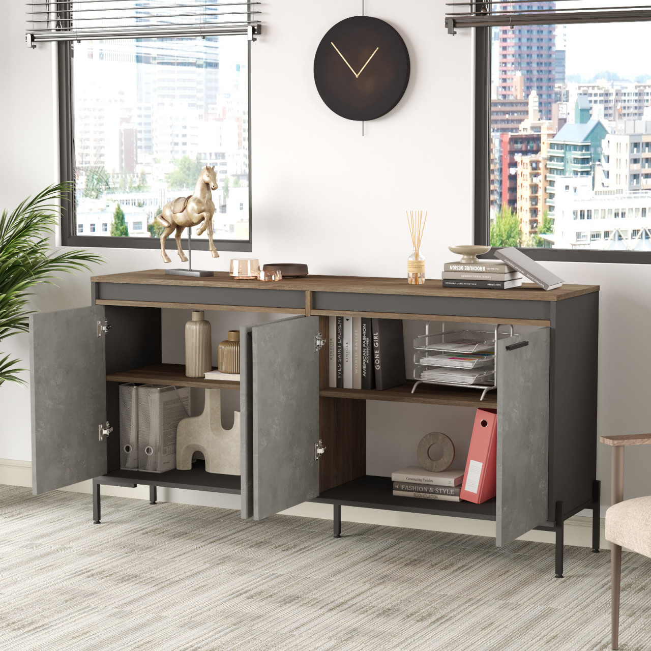 Poze Dulap MDF multifunctional VS5 - CGA L184 cm - H91,6 cm