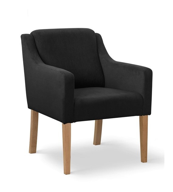 Fotoliu tapitat milo – h84 cm