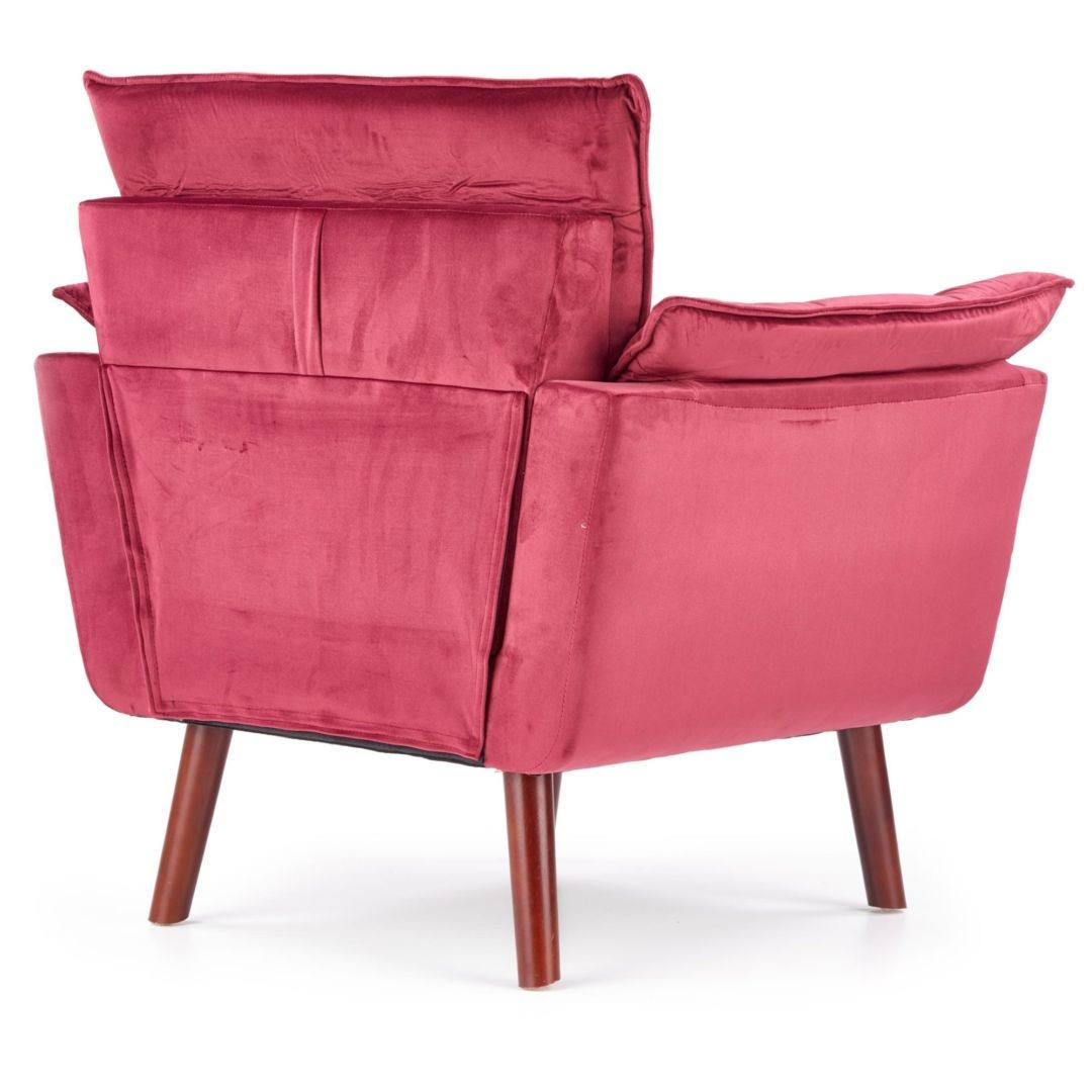 Poze Fotoliu tapitat Rezzo burgundy - H 84 cm